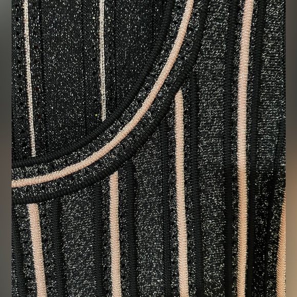 Missoni - Heavy Knit Peplum Top, w/ a hint of Shimmer - Picture 4 of 4